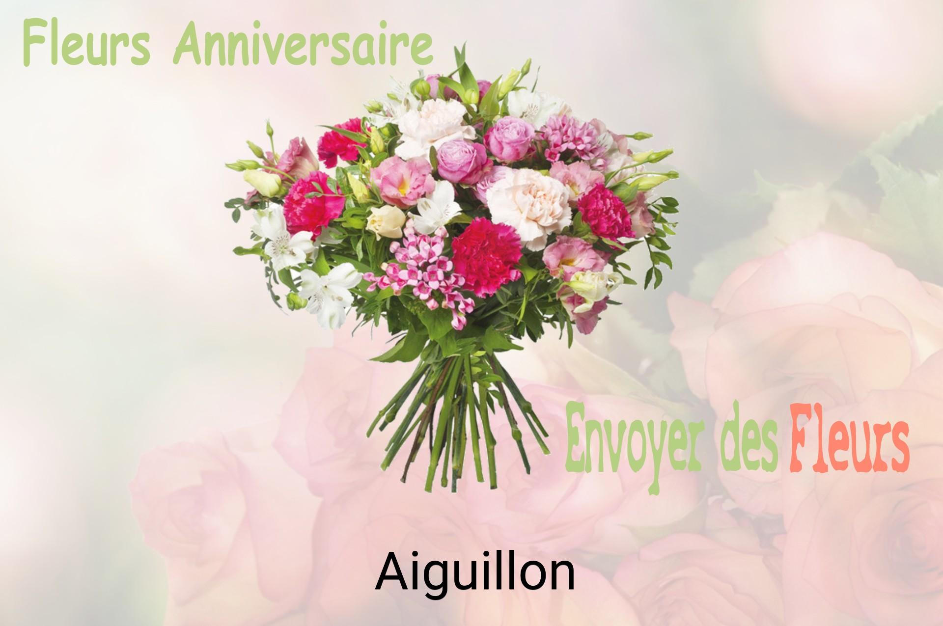 Bouquet de fleurs d’anniversaire livré à Aiguillon